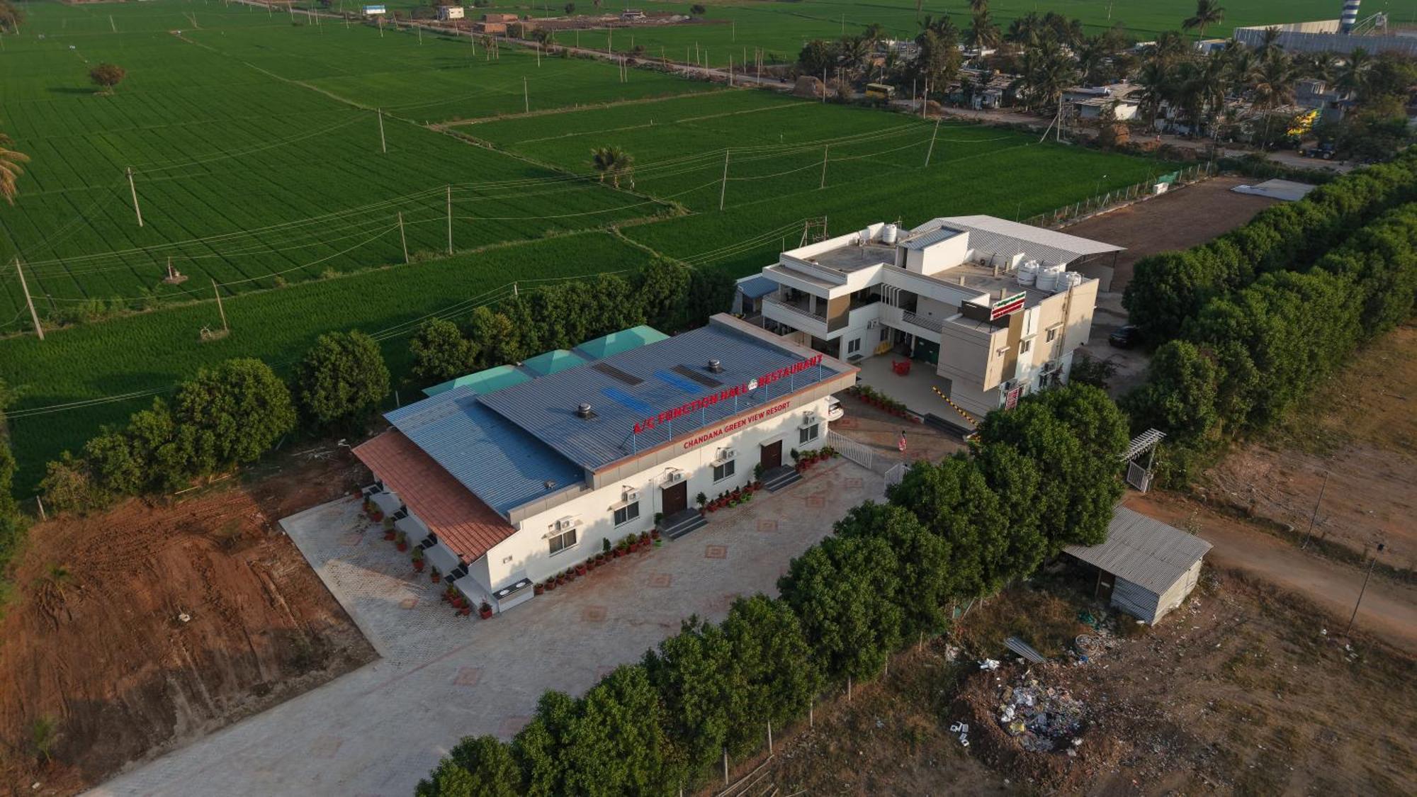 Chandanagreenviewresort Gangawati Exterior photo